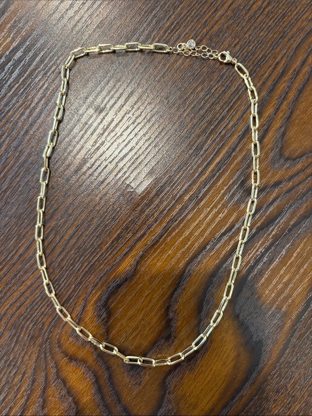 Gold Link Chain Necklace - Women's Jewelry
